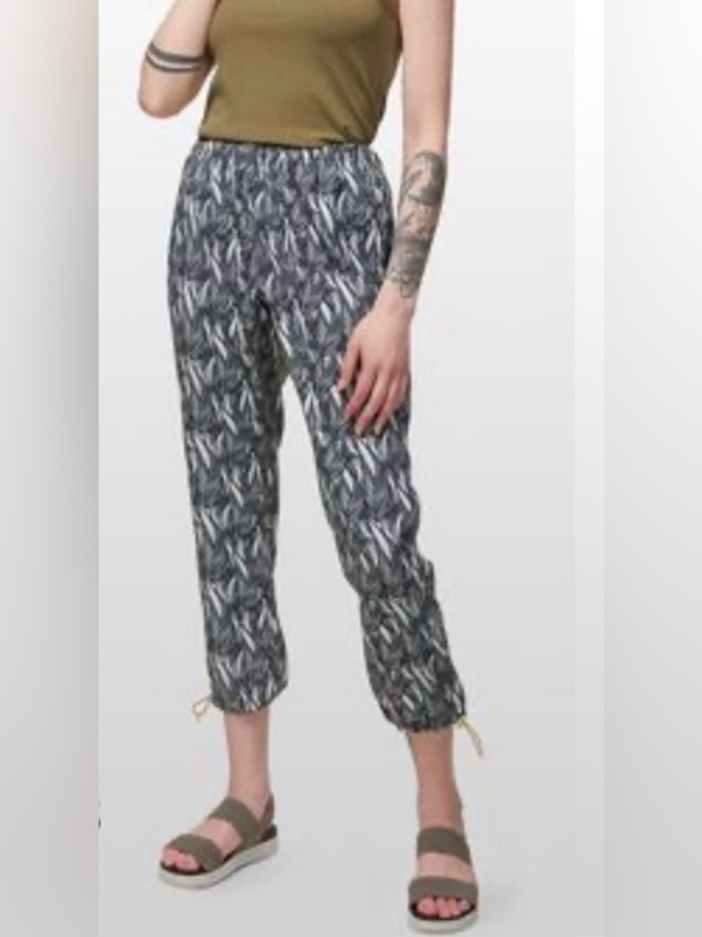 Kavu Tela Pants NWT Womens S Lightweight Drawstring Jogger Gorpcore Travel Wear